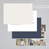 "Fresh Monogram" - Wedding Invitations in Latte by Lauren Chism - Back of Card