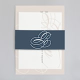 "Fresh Monogram" - Wedding Invitations in Latte by Lauren Chism - Assembled