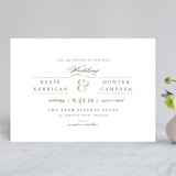 "Valencay" - Wedding Invitations in Silk by chocomocacino - Front
