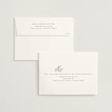"Delicate monogram" - Wedding Invitations in Blush by Lucrecia Caporale - FREE Recipient Addressing