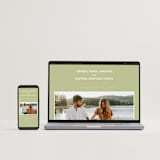 "Sienna" - Wedding Invitations in Lime by Ellen Schlegelmilch - FREE Wedding Website