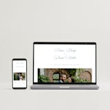 "Aristocratic" - Wedding Invitations in Sky by Creo Study - FREE Wedding Website