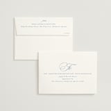 "Aristocratic" - Wedding Invitations in Sky by Creo Study - FREE Recipient Addressing