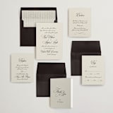 "Old Fashioned" - Wedding Invitations in Night by Ani Somi - Invitation Suite