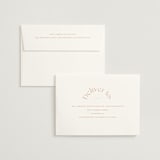 "Trois" - Wedding Invitations in Sorbet by Blustery August - FREE Recipient Addressing
