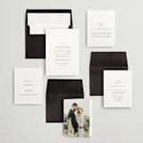 "traditional love story" - Wedding Invitations in Black Tie by Phrosné Barwood - Invitation Suite