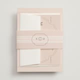 "Sealed" - Wedding Invitations in Blush by Baumbirdy - Assembled with Belly Band