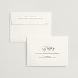 "Black Tie" - Wedding Invitations in Ink by That Girl Press - FREE Recipient Addressing
