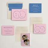 "Connected" - Wedding Invitations in Marseille by Claudia Orengo - Invitation Suite