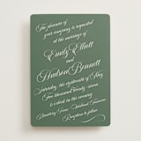 "Enchanted" - Wedding Invitations in Garden by Alston Foster - Front
