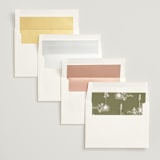"Rancho" - Wedding Invitations in Verde by Megan Davis - Envelope Liner Options