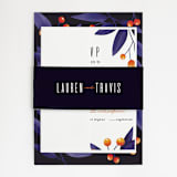 "Fire and Ice" - Wedding Invitations in Fire by Jessica Corliss - Assembled