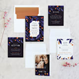 "Fire and Ice" - Wedding Invitations in Fire by Jessica Corliss - Invitation Suite