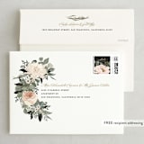 "Lovely Vine" - Wedding Invitations in Blush by Susan Moyal - FREE Recipient Addressing
