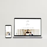 "Courthouse" - Wedding Invitations in Midnight by Susan Brown - FREE Wedding Website