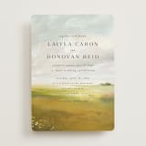 "Savanna" - Wedding Invitations in Fern by Lindsay Megahed - Front