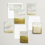 "Savanna" - Wedding Invitations in Fern by Lindsay Megahed - Invitation Suite