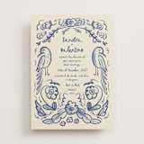 "Santa Catalina" - Wedding Invitations in Marseille Bleu by Ani Somi - Front