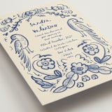 "Santa Catalina" - Wedding Invitations in Marseille Bleu by Ani Somi - Detail
