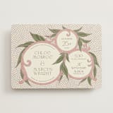 "1081" - Wedding Invitations in Blush by GeekInk Design - Front