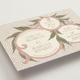 "1081" - Wedding Invitations in Blush by GeekInk Design - Detail