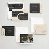 "Entwine" - Wedding Invitations in Matchbook by Christie Garcia - Invitation Suite