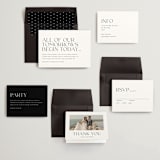 "tomorrows" - Wedding Invitations in Ink by Lori Wemple - Invitation Suite
