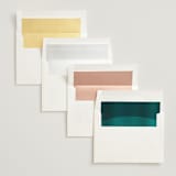 "Spectrum" - Wedding Invitations in Teal by Heather Schertzer - Envelope Liner Options