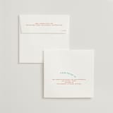 "rainbow 2.0" - Wedding Invitations in Light Hearted by Deborah Chou - FREE Recipient Addressing
