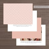 "Garden Glamour" - Wedding Invitations in Sage by Kristen Smith - Back of Card