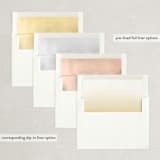 "Summer Love" - Wedding Invitations in Sunflower by Wildfield Paper Co - Envelope Liner Options