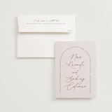 "Around" - Wedding Invitations in Cloud by Kaydi Bishop - Invitation with Envelope