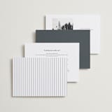 "Together Always" - Wedding Invitations in Chiffon by Eric Clegg - Back of Card Options