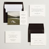 "Together Always" - Wedding Invitations in Chiffon by Eric Clegg - Invitation Suite