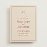 "cherry" - Wedding Invitations in Cherry by Ellen Schlegelmilch - Front