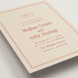 "cherry" - Wedding Invitations in Cherry by Ellen Schlegelmilch - Detail