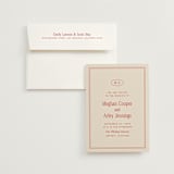 "cherry" - Wedding Invitations in Cherry by Ellen Schlegelmilch - Invitation with Envelope
