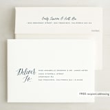 "Mountain Retreat" - Wedding Invitations in Evening Sky by Design Lotus - FREE Recipient Addressing