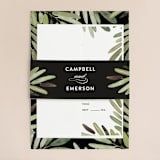 "Parting Branches" - Wedding Invitations in Midnight by Haley Warner - Assembled