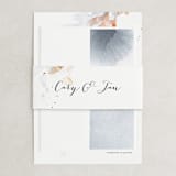 "Petale" - Wedding Invitations in Blush by Kelly Ventura - Assembled