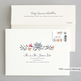 "Romantic Watercolor Flora" - Wedding Invitations in Dhalia by Petra Kern - FREE Recipient Addressing