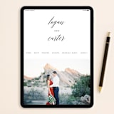"Someone Like You" - Wedding Invitations in Tuxedo by Design Lotus - FREE Wedding Website