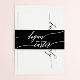 "Someone Like You" - Wedding Invitations in Tuxedo by Design Lotus - Assembled