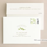 "Southern Garden" - Wedding Invitations in Moss by Lori Wemple - FREE Recipient Addressing
