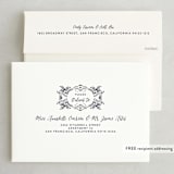 "Wedding Enchantment" - Wedding Invitations in Midnight by Chris Griffith - FREE Recipient Addressing