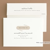 "Surround" - Wedding Invitations in Ivory by Brianne Larsen - FREE Recipient Addressing