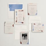 "Deconstruct" - Wedding Invitations in Coastal by Pixel and Hank - Invitation Suite