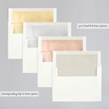 "Charming Go Lightly" - Wedding Invitations in Crisp Black by danielleb - Envelope Liner Options