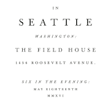 "Johannis" - Wedding Invitations in Ink by Jack Knoebber - Close-Up