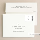 "Johannis" - Wedding Invitations in Ink by Jack Knoebber - FREE Recipient Addressing
